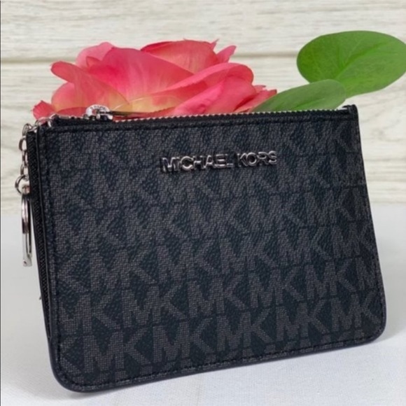 🌸Michael Kors Small Wallet Coinpouch Card Holder - Picture 1 of 7
